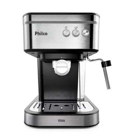 Imagem do Cafeteira Expresso Philco Pcf04a 1 2l E Aquecedor De Xicaras Preto 127v