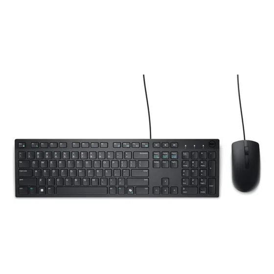 Imagem do Dell Wired Keyboard And Mouse Km300c Preto