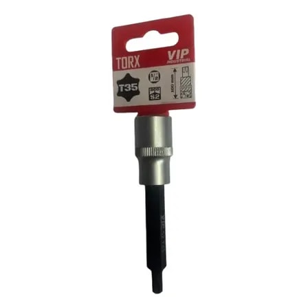 Imagem do Chave Torx T35 1 2 Aco S2 Muito Resistente Vip Industrial Prateado
