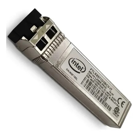 Imagem do Gbic Intel E10gsfplr 10gbps Sfp Sr 850nm 300m X520 Da1 Da2