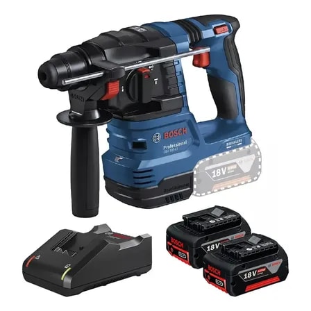 Imagem do Martelete Rompedor Gbh 185 Li Com 02 Baterias E Carregador Bosch Azul 18v