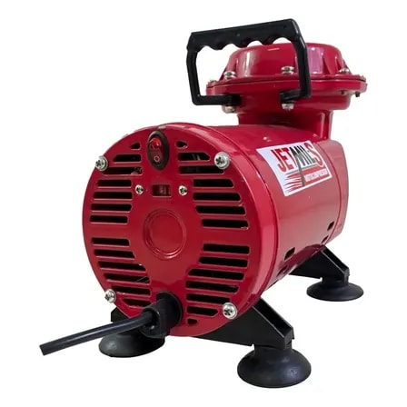 Imagem do Motocompressor Jetmill Hobby 1 3 Bivolt Motomil Vermelho 127 220v 60hz Bifasica