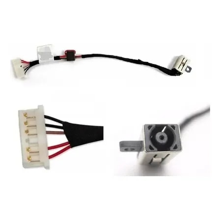 Imagem do Conector De Carga Jack Dell Inspiron 15 5552 0kd4t9 Kd4t9