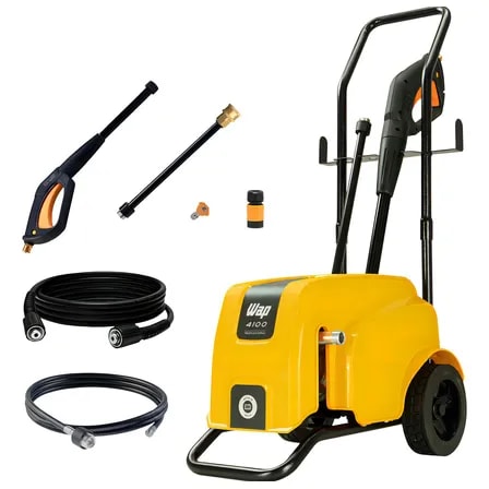 Imagem do Lavadora De Alta Pressao Profissional Inducao Wap 4100 Ultra Amarelo Preto 220v 60 Hz