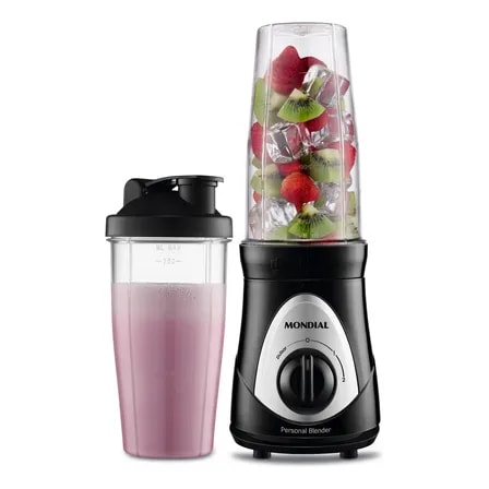 Imagem do Personal Blender Mondial Preto Prata 300w Dg 01 220v