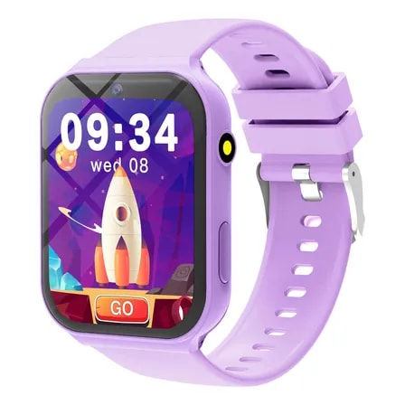 Imagem do Relogio Smartwatch Infantil Com Jogos E Camera Lilas