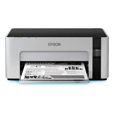 Imagem do Impressora Funcao Unica Monocromatica Epson Ecotank M1120 Branco Preto 127 220v