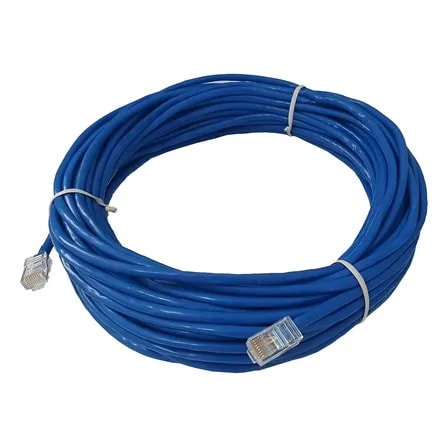 Imagem do Cabo Lan Utp Cat6 15m Rj45 Azul Life Data 250mhz