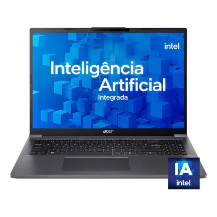 Imagem do Notebook Touchscreen Acer Aspire A16 71mt 75z5 Com Ia Intel Core Ultra 7 155u 16gb Ram 512ssd 16 Windows 11