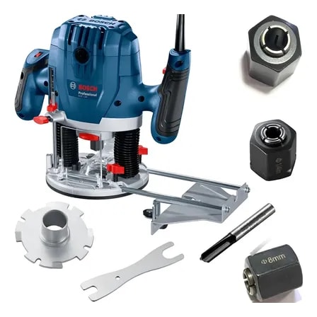 Imagem do Tupia Manual Coluna Bosch 1300w Gof 130 Com Pinca 8mm 220v 220v