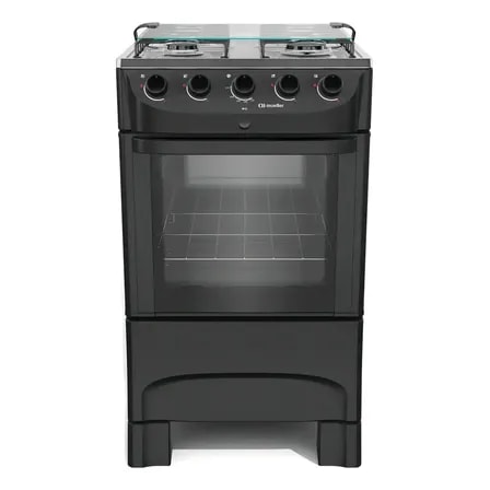 Imagem do Fogao Mueller 4 Bocas Preto Fosco Com Acendimento Automatico Mfi4bb 127 220v
