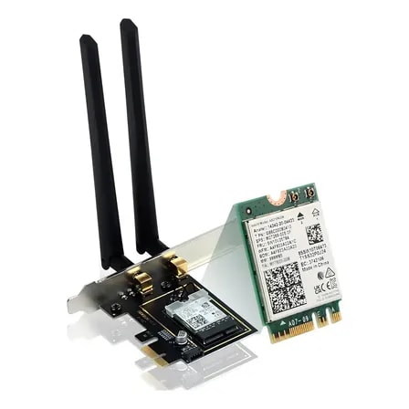 Imagem do Placa Profissional Ax210 Placa Pcie Wi Fi 6e