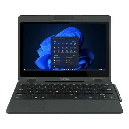 Imagem do Notebook Positivo Duo Master 2 Em 1 Celeron 4gb Ram 128gb Cinza Escuro