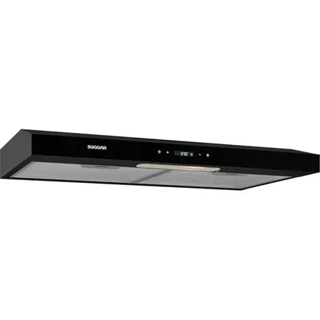 Imagem do Depurador De Ar Slim Touch 60 Cm Preto Suggar 127v