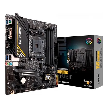 Imagem do Placa Mae Asus Tuf Gaming A520m Plus Ii Ddr4 Preto