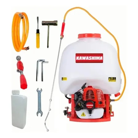 Imagem do Pulverizador Costal A Gasolina 25 6cc Pcg2625 A Kawashima Cor Branco