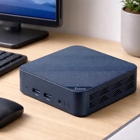 Imagem do Mini Pc Intel N100 16gb 256gb Ssd Joog Solvix Ultra Svu Jg