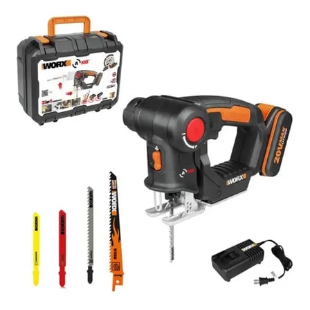 Imagem do Serra Tico Tico Sabre Multiuso 20v Max Wx550 Worx 127 220v