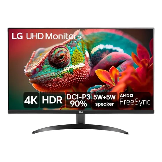 Imagem do Monitor Lg Uhd 4k Tela De 32 4k Dci P3 90 Hdmi Display Port Hdr10 Amd Free Sync Dynamic Action Sync Black Stabilizer Maxxaudio Ultrahd 32ur500 B