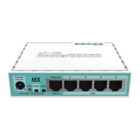 Imagem do Roteador Mikrotik Hex Rb750gr3 Branco