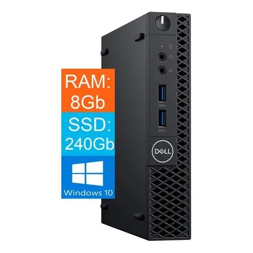 Imagem do Desktop Mini Dell Core I5 8 Geracao Ddr4 8gb Ssd 240gb Bivolt