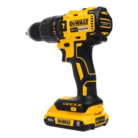 Imagem do Furadeira E Parafusadeira A Bateria 20v Dewalt Modelo Dcd7781d2 2 Baterias E 1 Carregador Amarelo 127 220v 60 Hz