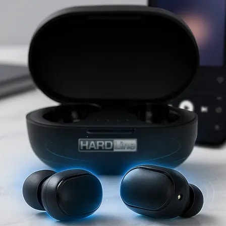 Imagem do Fone Bluetooth 5 0 Tws Sem Fio Hardline In Ear Touch Microfone Hd Compativel Android Iphone Bateria Longa Preto