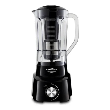 Imagem do Liquidificador Diamante 2 65 L Com 4 Laminas 1050w De Potencia Cor Preto Britania 127v