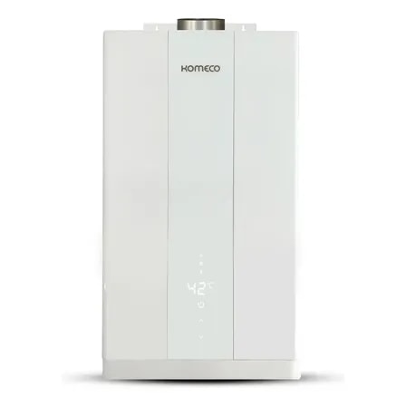 Imagem do Aquecedor Gas Komeco 26 Litros Gn Digital 2 Duchas Ko 26wh Branco 127 220v