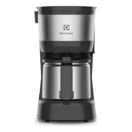 Imagem do Cafeteira Eletrica Ecm12 Efficient Com Jarra Inox 600w Cinza Electrolux