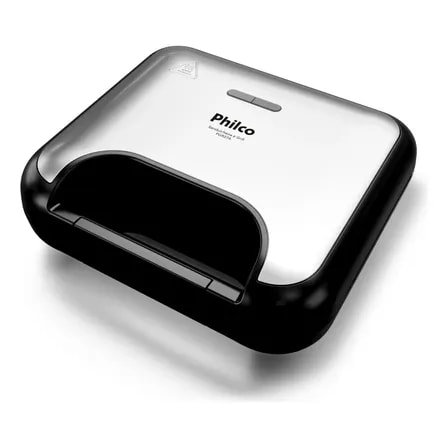 Imagem do Sanduicheira E Grill Philco Acabamento Em Inox Pgr27a 750w Preto 127v