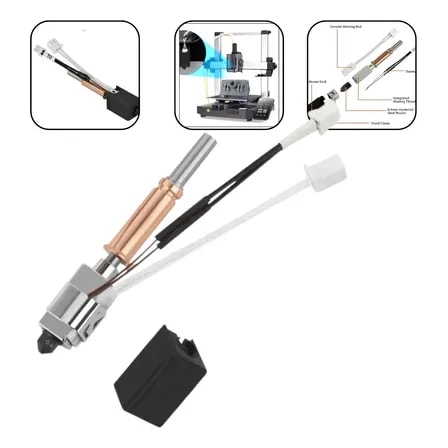 Imagem do Hotend Completo Kobra 3 Combo Anycubic V2 0 Atualizada Aco 24v