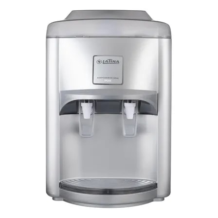 Imagem do Purificador De Agua Latina Pa355 Refrigerado Por Compressor Prata Prateado 127v