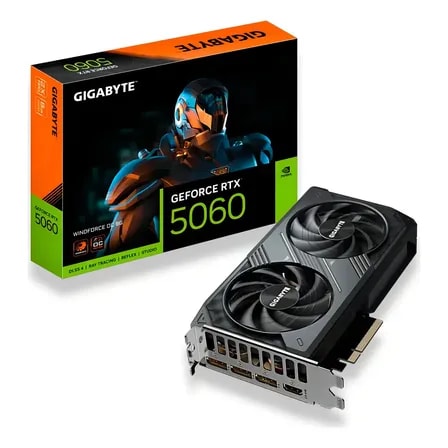 Imagem do Placa De Video Geforce Rtx 5060 Windforce Oc 8g Gigabyte