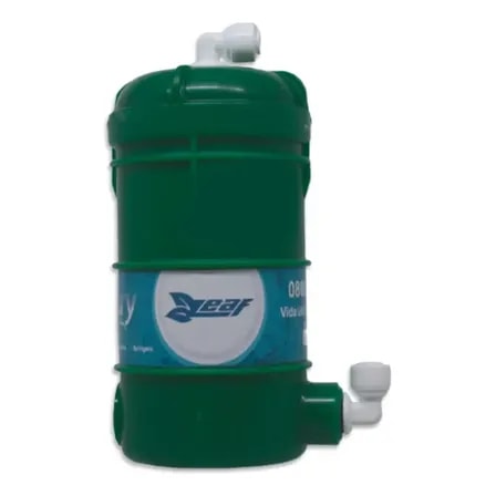 Imagem do Filtro Refil Leaf Para Purificador De Agua Bacteriologico Verde Escuro