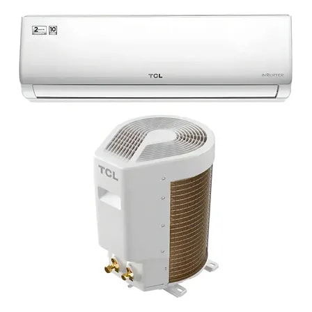 Imagem do Ar Condicionado Split Inverter Tcl Elite Gv De 9000 Btu Unidade Externa Branca Branco 220v