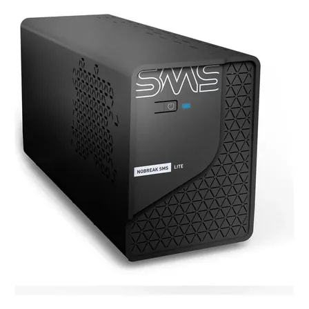 Imagem do Sms Nobreak Lite 600va 300w Bivolt Ent 115 220v Saida 115v 4 Tomadas Senoidal P Aprox 1 Bat 12v 5ah Pn 29202