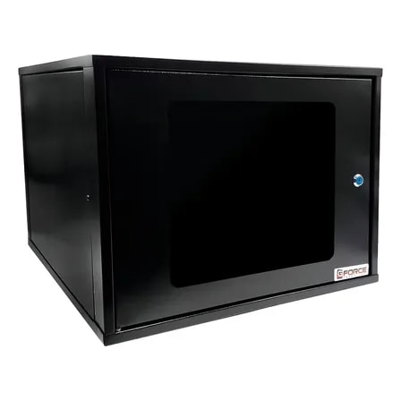 Imagem do Mini Rack Parede 19 Gforce 8u X 570mm Visor Acrilico