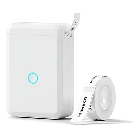 Imagem do Impressora Etiqueta Niimbot D110 Bluetooth Termica 1 Rolo Cor Branco Usb