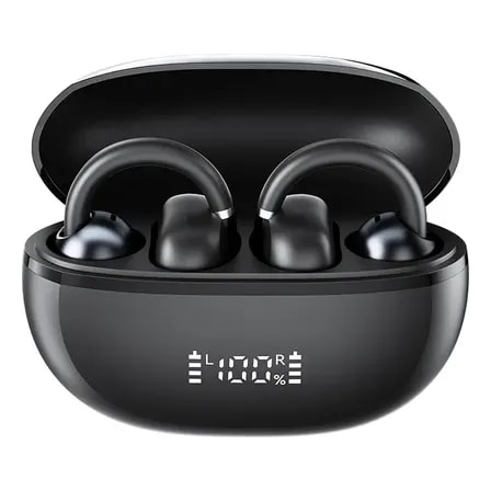Imagem do Fones De Ouvido Sem Fio Haylou Airfree Bt5 4 Com Clipe Preto