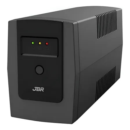 Imagem do Nobreak Jbr 600va E 220v S 220v Para Pc Game Tv Net Cftv Preto