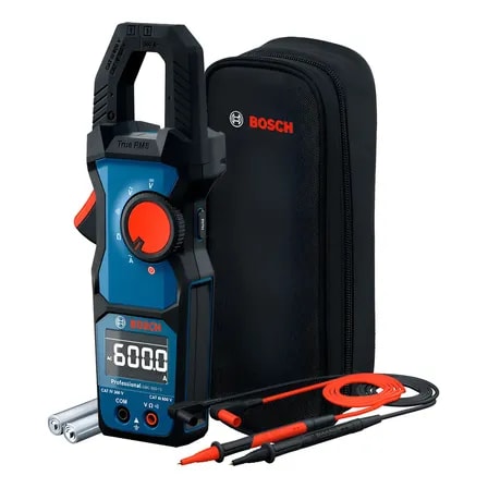 Imagem do Alicate Amperimetro True Rms Cat Iv 300v Bosch Gmc600 15 Nf