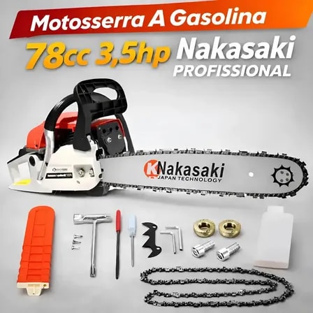 Imagem do Motosserra A Gasolina 78cc 3 5hp Sabre 22 Polegada Pro