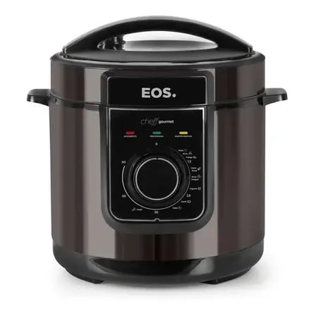 Imagem do Panela De Pressao Eletrica 5l Eos Multicooker Titanium Epp50mt Titanio 220v 60hz
