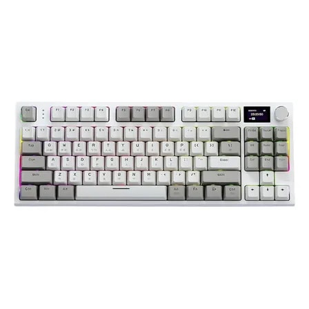 Imagem do Teclado Mecanico Attack Shark K86 Rgb Cinza