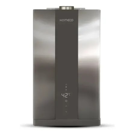 Imagem do Aquecedor De Agua A Gas Komeco Ko 16di Digital 16 Litros Inox Gas Glp Prateado 127 220v