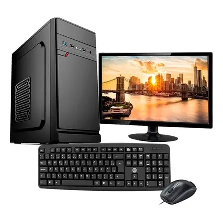 Imagem do Computador Completo I5 8gb Ssd 120gb Monitor 19 Polegadas 8 Gb