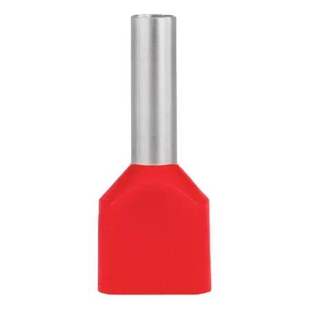 Imagem do Terminal Eletrico Ilhos Tubular Duplo 1mm 500 Pc