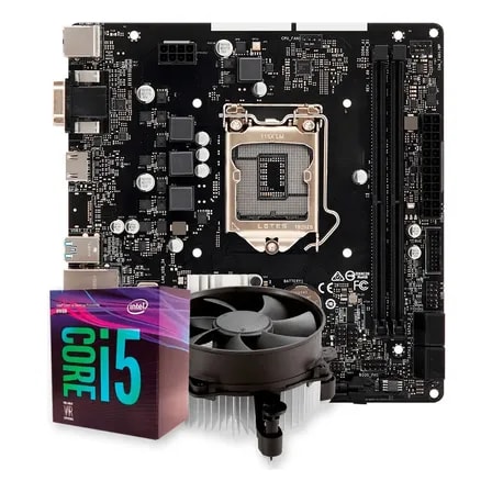 Imagem do Kit Upgrade Gamer Intel I5 8400 Cooler H310 Cor Preto