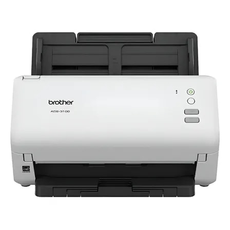 Imagem do Scanner Brother Ads 3100 40ppm Com Duplex Automatico Bivolt Branco